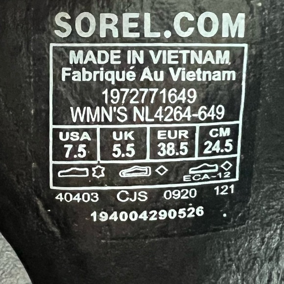 Sorel Ella II Slide Sandal Mauve Vapor Flats in Women's 7.5 - Picture 11 of 11